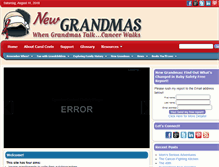 Tablet Screenshot of newgrandmas.com